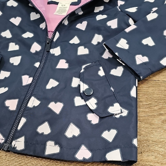 Carter's Navy Color Change Rain Jacket - Picture 3 of 3